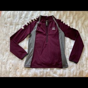 Pink Victoria secret half zip